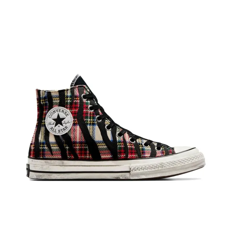 Converse Anti-Slip Wear-Resistant High-Top Canvas Shoes Unisex Black-1