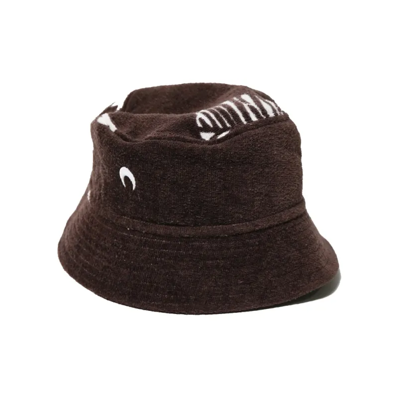 Marine Serre Cotton Bucket Hats Women's Brown-3