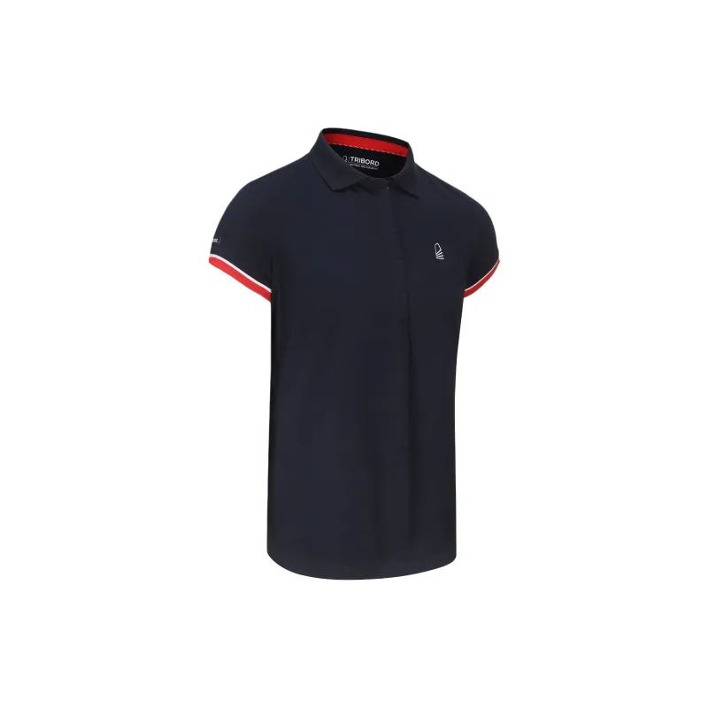 DECATHLON 100 Series Polo Shirt Women's Black-2