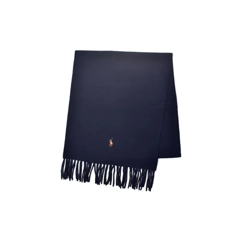 Polo Ralph Lauren Knit Scarves Unisex Dark Blue-2