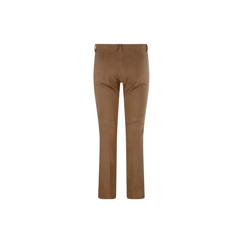 'S MAX MARA High Waist Straight Leg Pants-1
