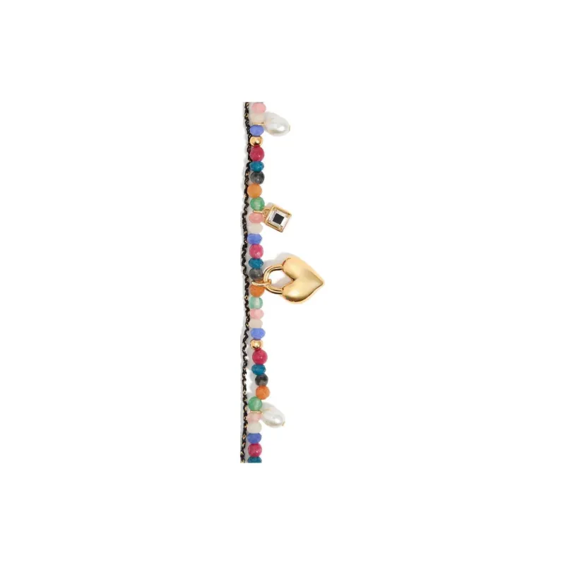 Bimba Y Lola Heart Pendant Necklace-1