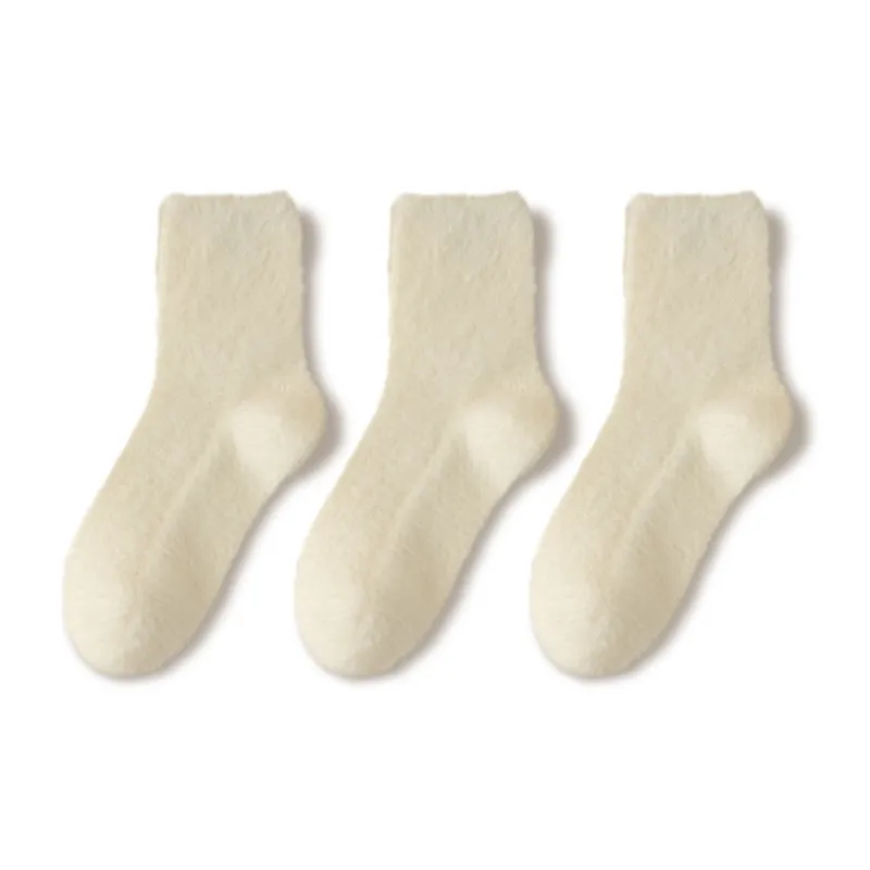 JIAZINI Mid Calf Socks Women's 3 Pack-27