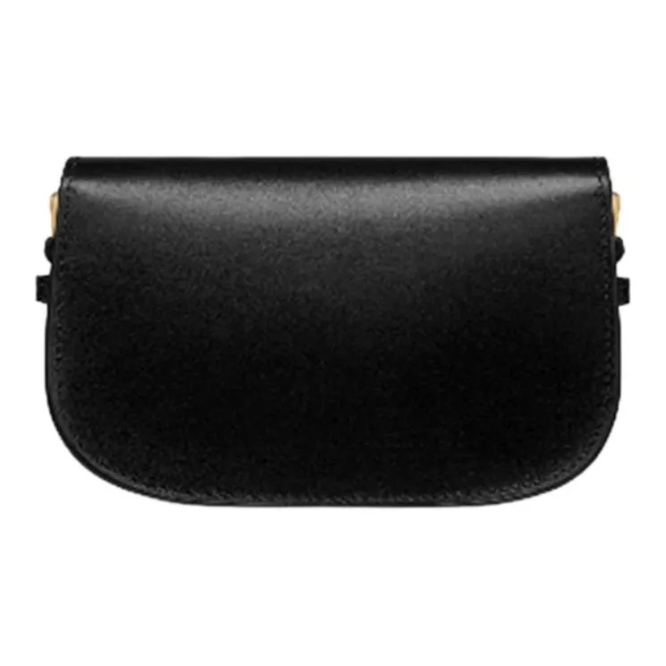 DIOR Bobby Smooth Cow Leather Crossbody Bag, Shoulder Bag Mini Women's Black-2