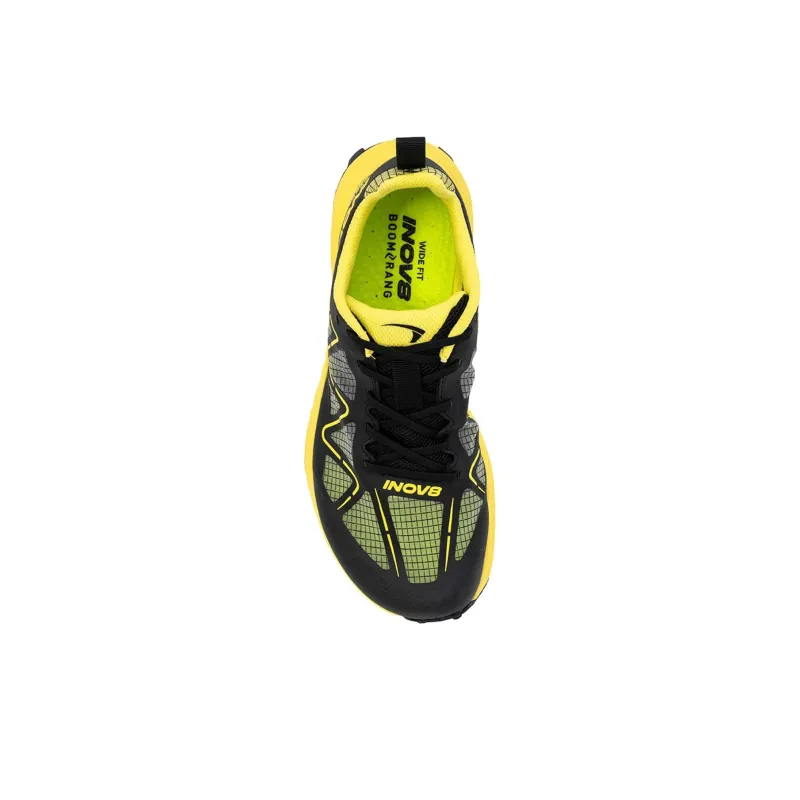 INOV-8 Anti-Slip Wear-Resistant Low-Top Trail Running Running Shoes Men's Yellow Black-4