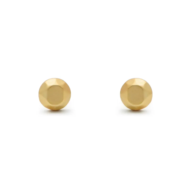 RSNY Gold Plated Copper Stud Earrings Women's-6