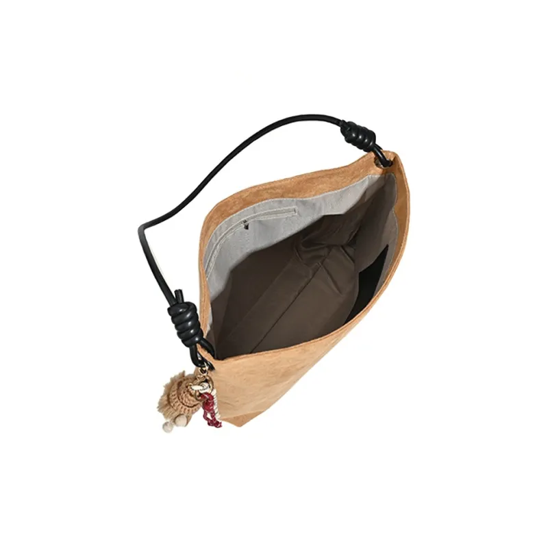 HAWA PU Crossbody Bag Unisex Brown-22