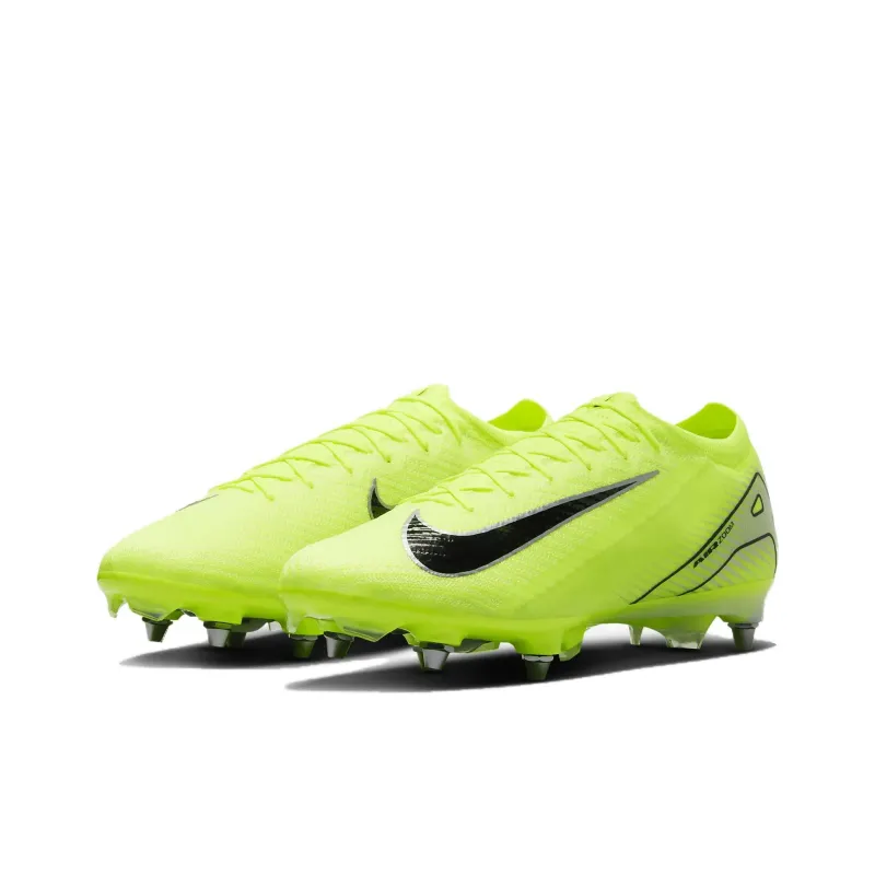 Nike Mercurial Vapor 16 SG Metal Long Studs Anti-Slip Wear-Resistant Soccer Shoes Unisex Green-2