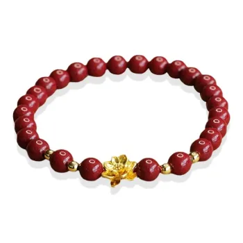 GIRATI Reconstructed Cinnabar Bracelets Women's