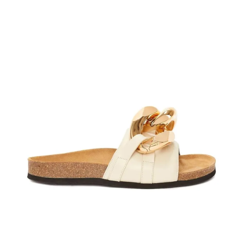 JW Anderson Chain Slip on Slides-1