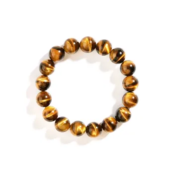 MUSHIFEN Tiger's Eye Stone Bracelets Unisex