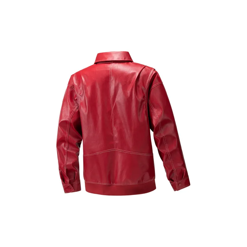 LISENPOK Leather Jackets Unisex-5
