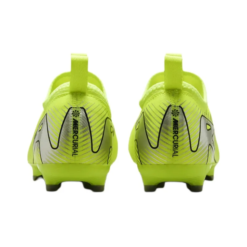 Nike Anti Slip Wear Resistant Low Top Kids' Soccer Shoes Green Kids'-4