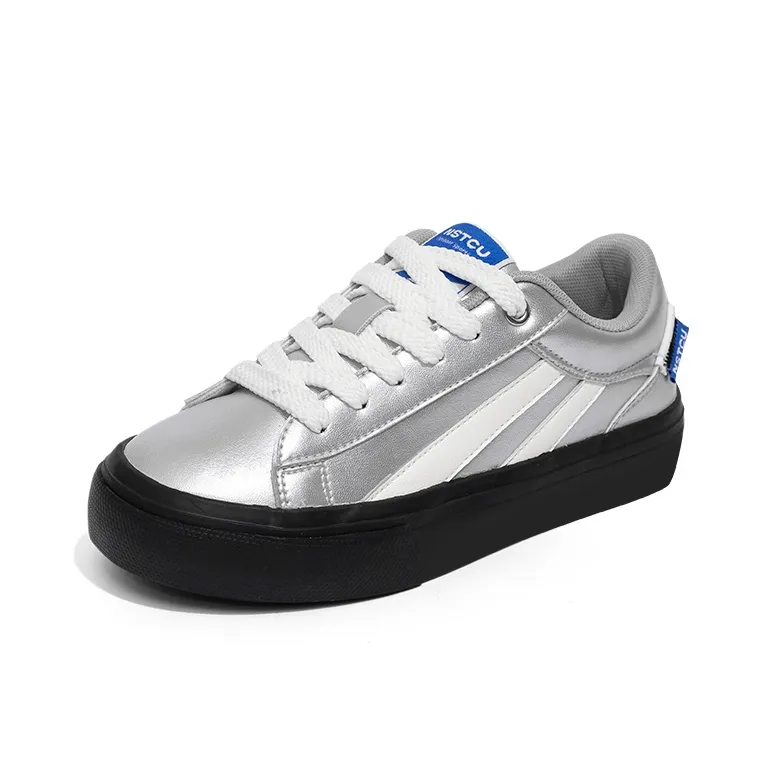 NSTCU Skateboard Shoes Women's Liquid Silver-1