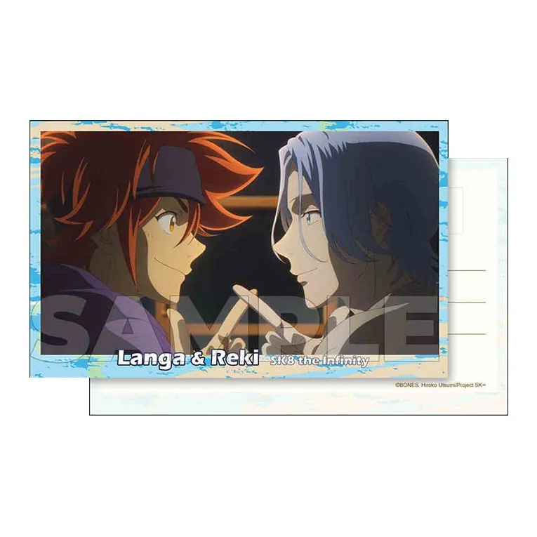Xhdm SK8 The Infinity Screenshot Collection Xihu Wuli Chihori Rangan Shiyu Real Style Anime / Games Postcards-8