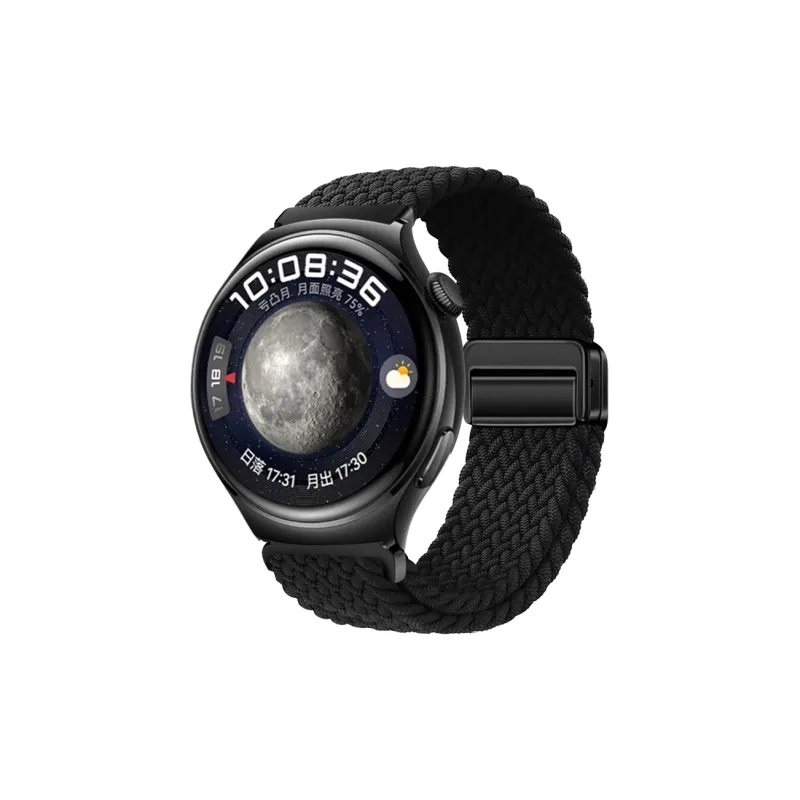 Watchbond Compatible With Huawei GT5 Huawei Compatibility Watch Band 18/20/22mm Nylon Material-7