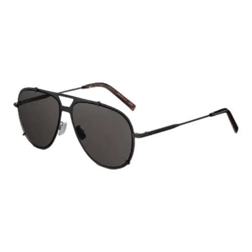 DIOR Metal Aviator Sunglasses Unisex Black