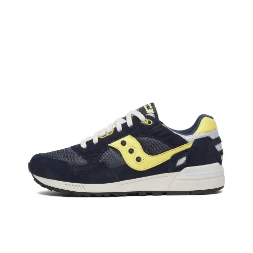 Saucony Shadow 5000 Anti-Slip Wear-Resistant Low-Top Casual Running Shoes Unisex Dark Blue