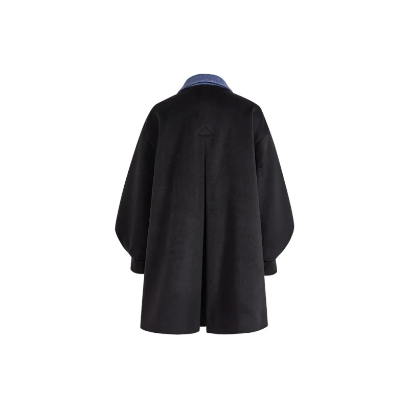 KUOSE Coats Women's Black-1