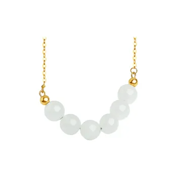 Oriental Jade Hetian Jade Necklaces White Jade Women's
