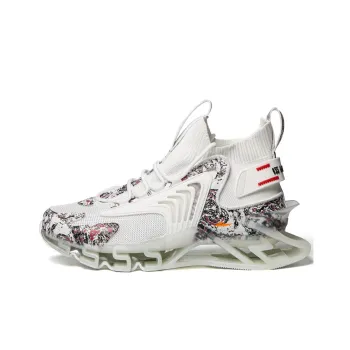 Kuding Anti-Slip And Wear-Resistant Lightweight Mid-Top Running Shoes Men's