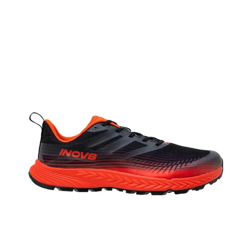 INOV-8 Anti-Slip Wear-Resistant Low-Top Trail Running Running Shoes Men's Black Red-1