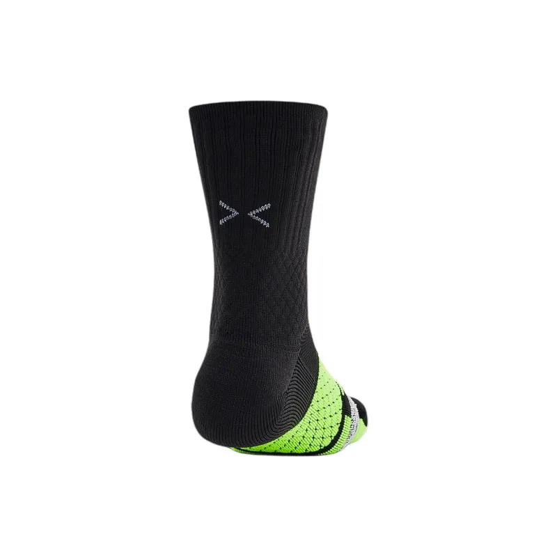 Under Armour Curry Collection Playmaker Mid Calf Socks Unisex 1 Pack Black-1
