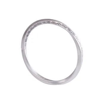 AQI 999 Fine Silver Sterling Silver Bracelets Unisex