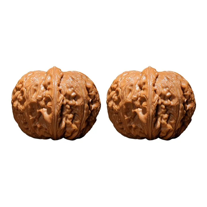 FANGYUANXIAOFU Walnut Fine Handicraft Dry Wipe Base Layer, Play With Hand Held Items, Stress Relieving Tool Unisex-7