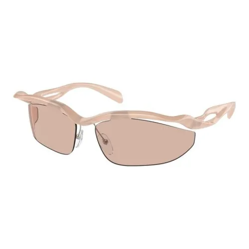 Prada Eyewear Symbole rectangle-frame sunglasses Grau