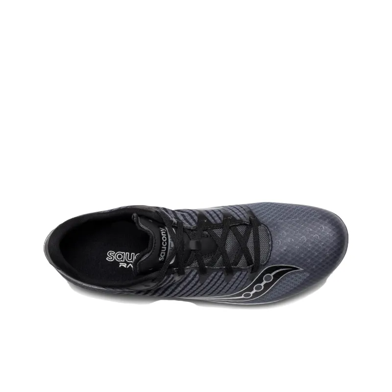 Saucony Anti-Slip Wear-Resistant Low-Top Running Shoes Men's Black-3