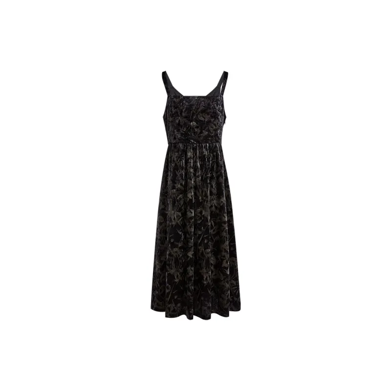 KUOSE Slip Dresses Women's Black-1