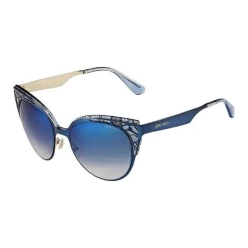 Jimmy Choo Cat Eye Sunglasses Unisex Blue