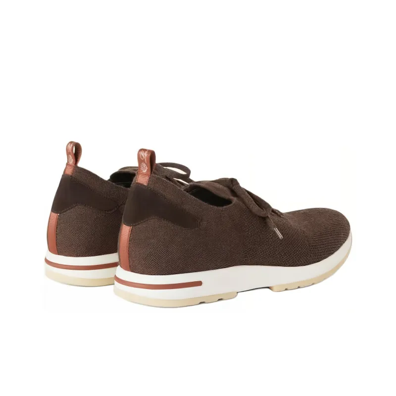 Loro Piana 360 LP Flexy Walk Low Top Casual Shoes Men's Umber-3