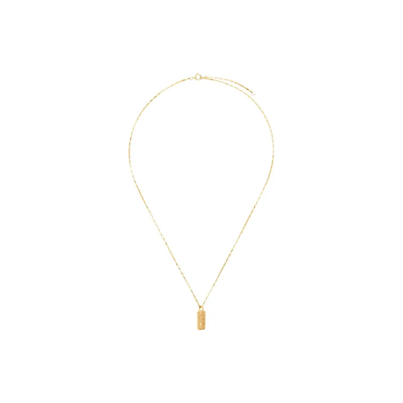 Alighieri 24K Gold Recycled Bronze Necklaces Men's Gold-1
