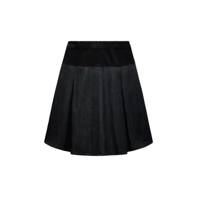 ZARA ZW Series Denim Short Skirts Women's Blue-1