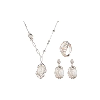 SYAY S925 Sterling Silver Mother Of Pearl Necklaces Unisex