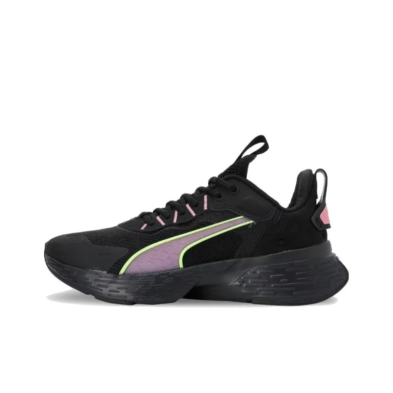 PUMA Softride Sway Anti-Slip Wear-Resistant Low-Top Casual Running Shoes Women's Black-0