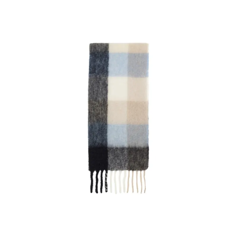 Acne Studios Checked Mohair blend Scarf-2