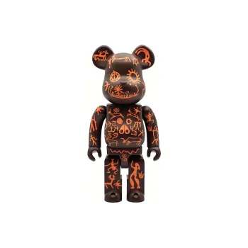 BE@RBRICK X MOOSE KNUCKLES Totem Print 1000% 70cm