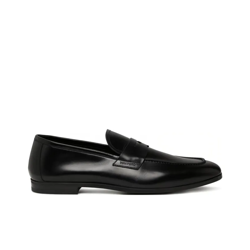 TOM FORD Leather Loafers-1