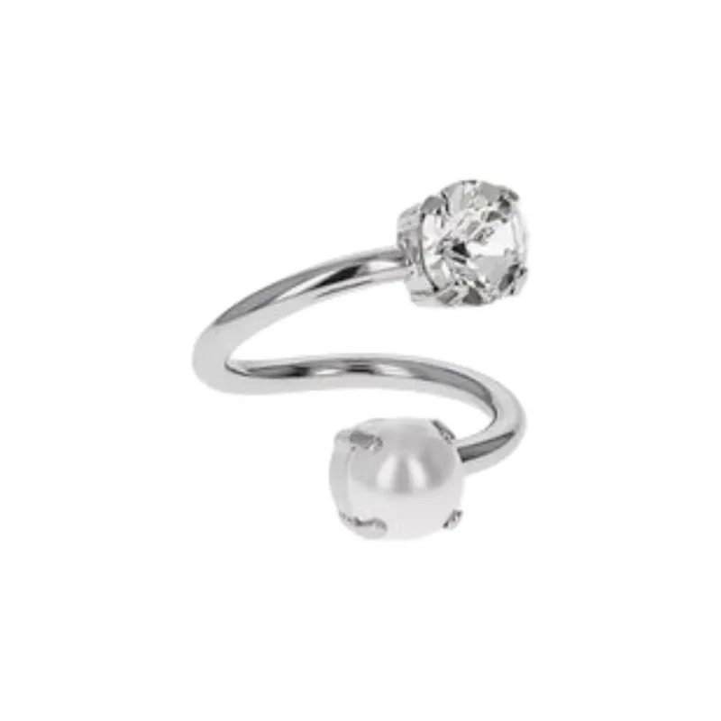 JUSTINE CLENQUET JEWELLERY Palladium Rings Men's Silver-0