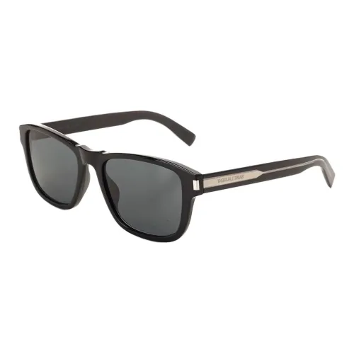 SAINT LAURENT Logo plaque Square frame Sunglasses