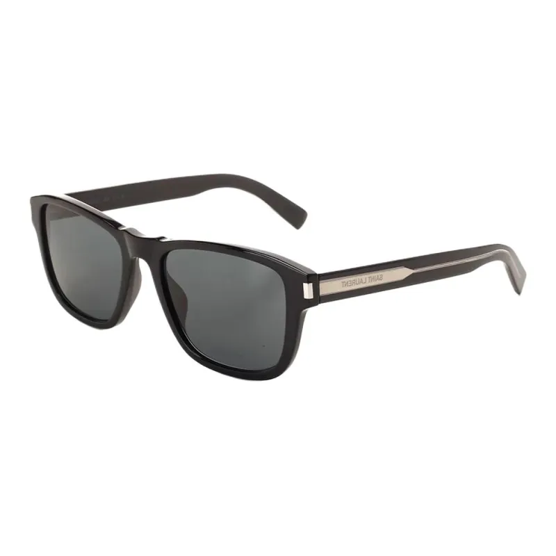 SAINT LAURENT Logo plaque Square frame Sunglasses-0