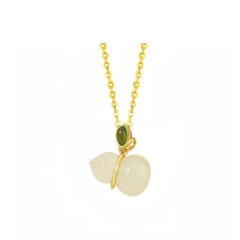 YUFANGCHUN Hetian Jade Necklaces Jasper Women's