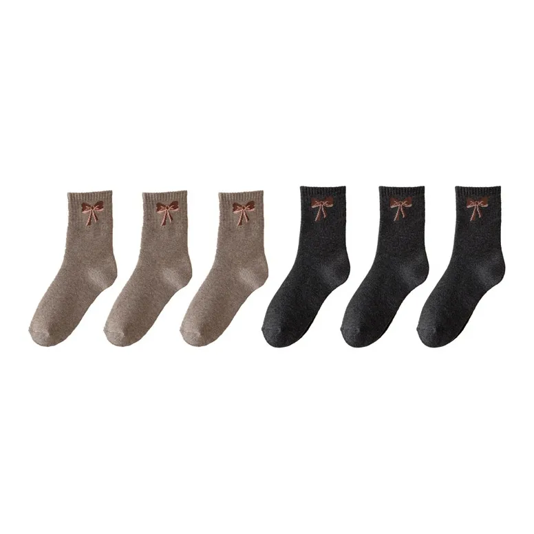 YUZHAOLIN Mid Calf Socks Women's Combo Set-28