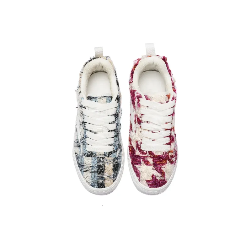 Circle Small Coverage Cushioning Wear-Resistant Lightweight Low-Top Skateboard Shoes Unisex Box Included-21