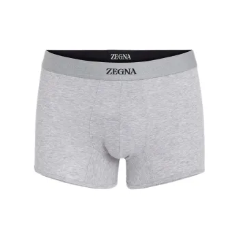 Ermenegildo Zegna Logo Detailed Elasticated Waistband Trunks