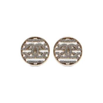 CHANEL 2020 Cc Rhinestone Earrings