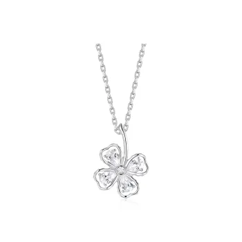 KADER 925 Sterling Silver Necklaces Women's Silver Box